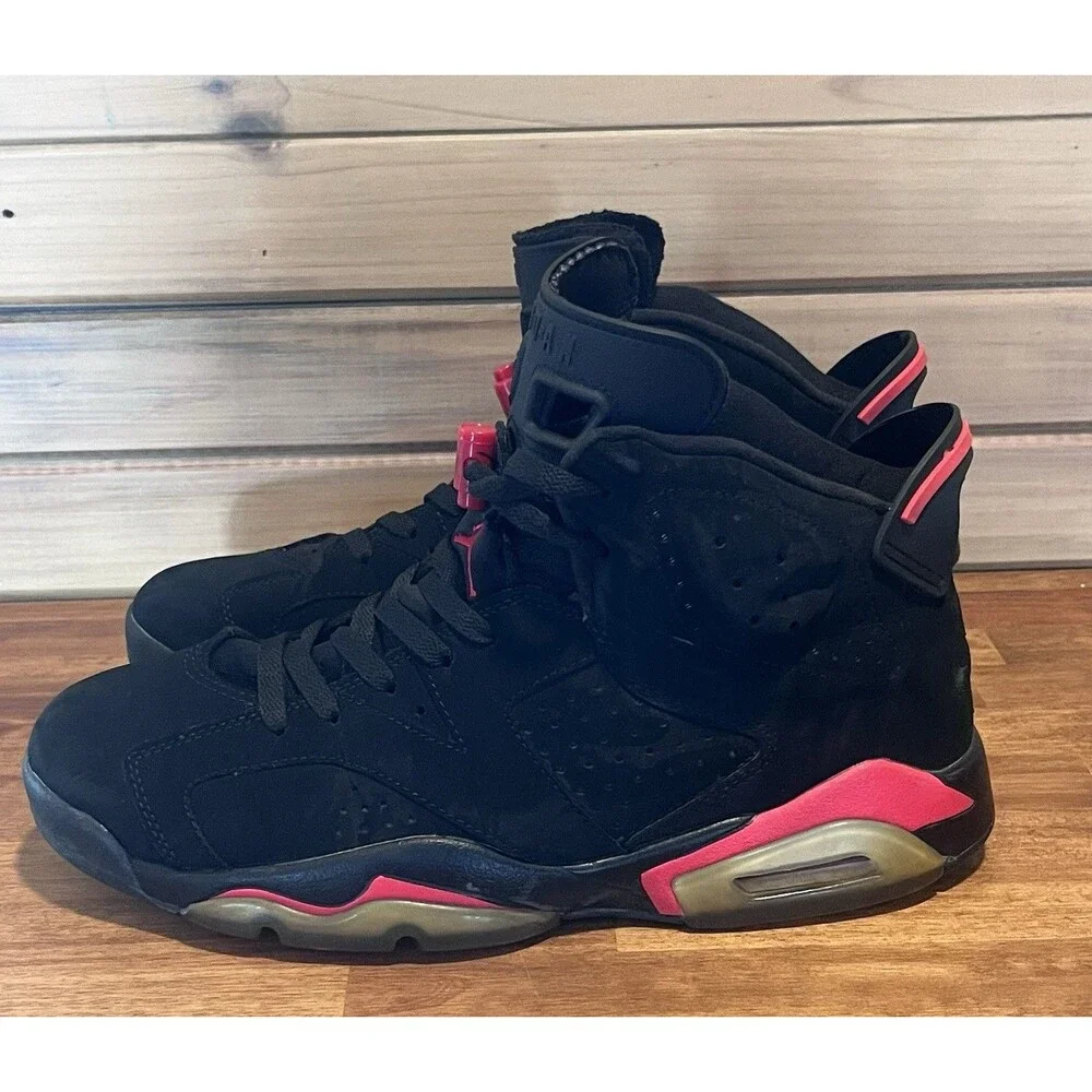 Air Jordan 6 Retro Infrared Black (2017) 384664-061 Men’s Size 11